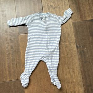 Woolino zipper footie